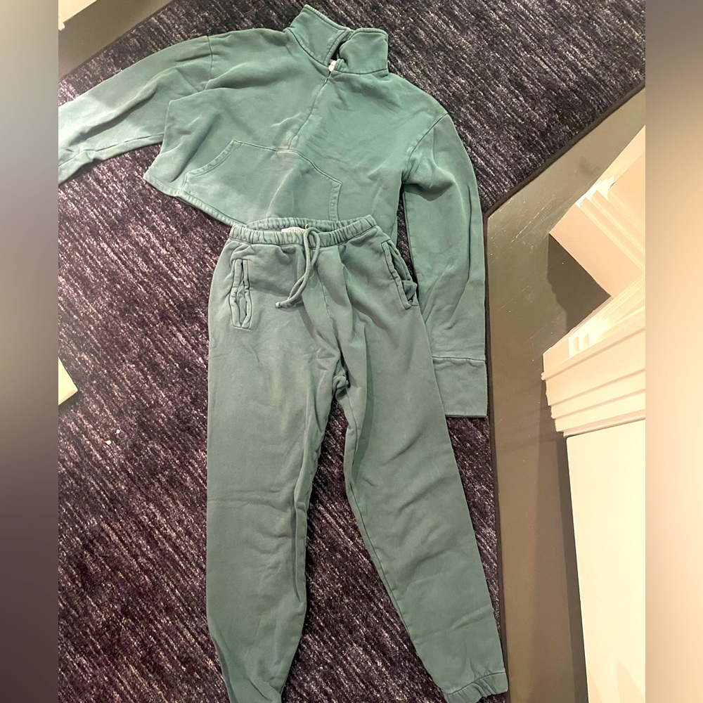 Joan Brown sweat set